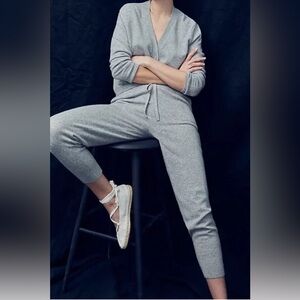 J. Crew Cashmere Joggers in Pale Blue size S